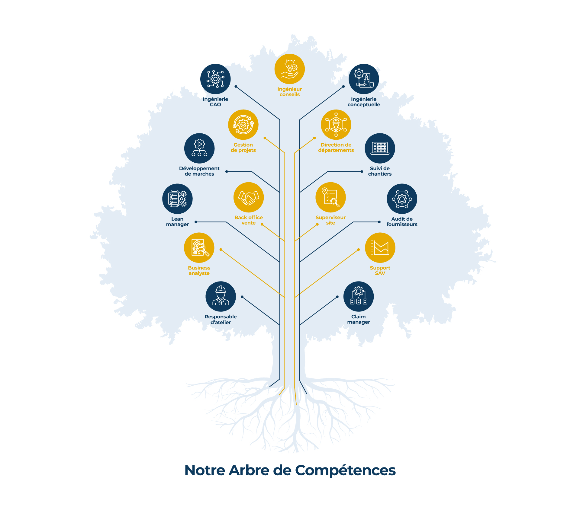 Arbre de compétence de swiscorp